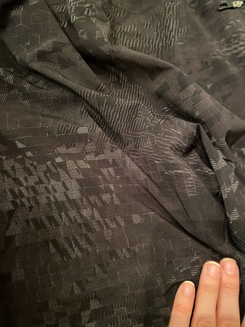 lululemon athletica Black Geometric Active Legging